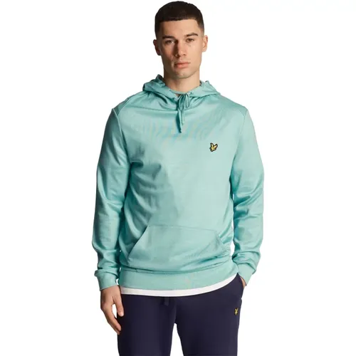 Hoodies, male, , Size: XS Midlayers Fly Fleece Hoodie - Lyle & Scott - Modalova