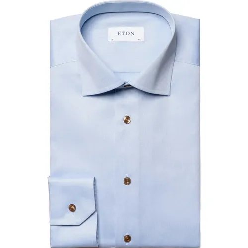 Contemporary Fit Shirt , male, Sizes: 4XL, 2XL, L, M, XL, 5XL - Eton - Modalova