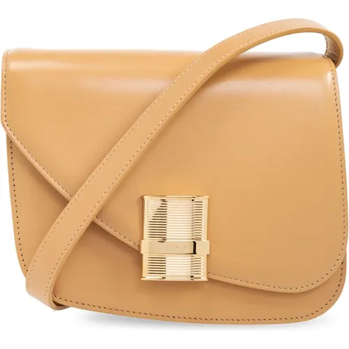 ‘Oyster’ shoulder bag , female, Sizes: ONE SIZE - Salvatore Ferragamo - Modalova