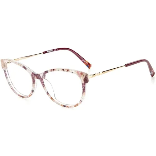 Glasses, female, , Size: ONE SIZE Acetate Frames for Women - Missoni - Modalova