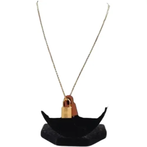 Pre-owned Jewellery, female, , Size: ONE SIZE Pre-owned Metal necklaces - Hermès Vintage - Modalova