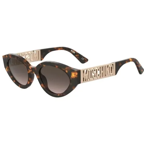 Stylische Sonnenbrille für Frauen , Damen, Größe: 51 MM - Moschino - Modalova