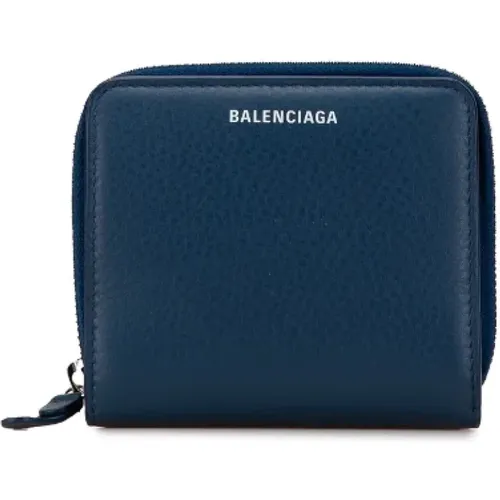 Pre-owned Wallets, female, , Size: ONE SIZE Pre-owned Leather wallets - Balenciaga Vintage - Modalova