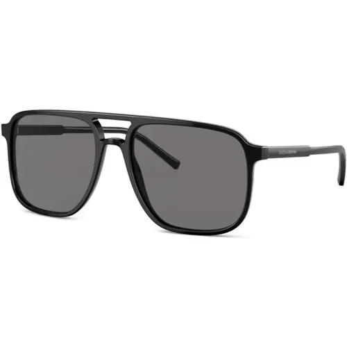 Sunglasses with Original Case , male, Sizes: 58 MM - Dolce & Gabbana - Modalova