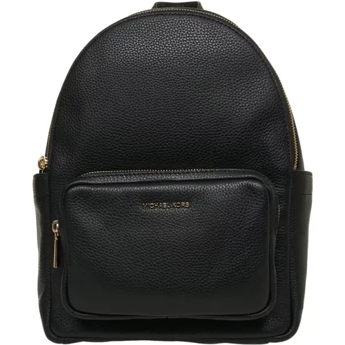 Backpacks, female, , Size: ONE SIZE Tanner Medium Pebbled Leather Backpack - Michael Kors - Modalova