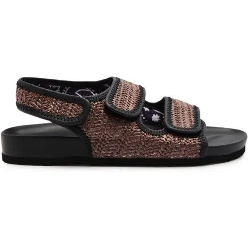 Raffia Sandalen Apache Stil , Herren, Größe: 39 EU - Arizona Love - Modalova