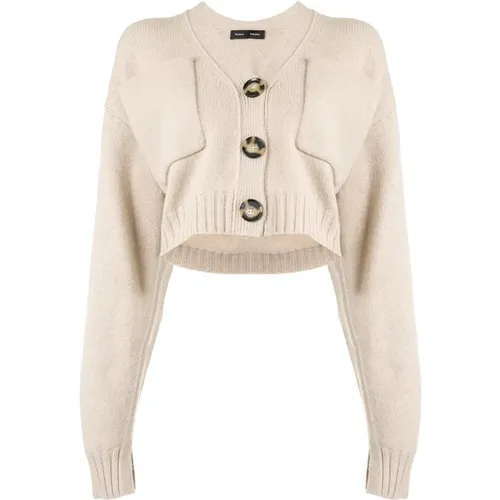 Cashmere Cardigan Casual Style , female, Sizes: L - Proenza Schouler - Modalova