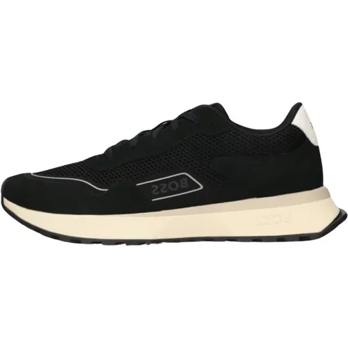 Jonah_runn Niedrige Sneakers , Herren, Größe: 44 EU - Hugo Boss - Modalova