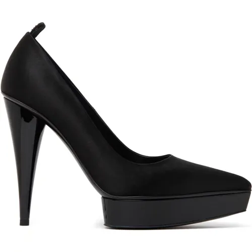 Leather Platform Pumps , female, Sizes: 5 1/2 UK, 4 UK, 6 UK, 5 UK, 3 UK - Tom Ford - Modalova