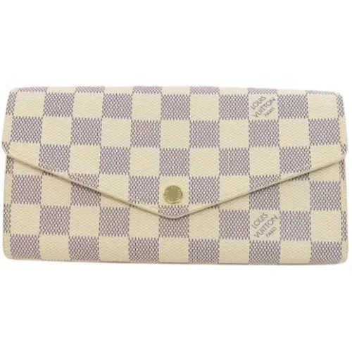 Pre-owned Wallets, female, , Size: ONE SIZE Pre-owned Canvas wallets - Louis Vuitton Vintage - Modalova