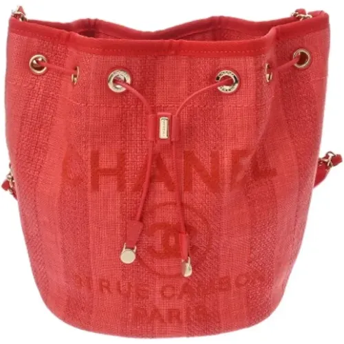 Pre-owned Bucket Bags, female, , Size: ONE SIZE Pre-owned Fabric chanel-bags - Chanel Vintage - Modalova