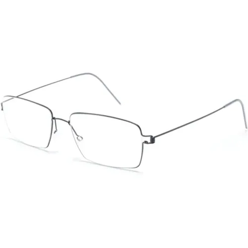 Grey Optical Frame for Everyday Use , unisex, Sizes: 55 MM - lindbergh - Modalova