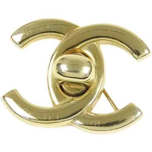 Pre-owned Jewellery, female, , Size: ONE SIZE Pre-owned Gold chanel-jewelry - Chanel Vintage - Modalova