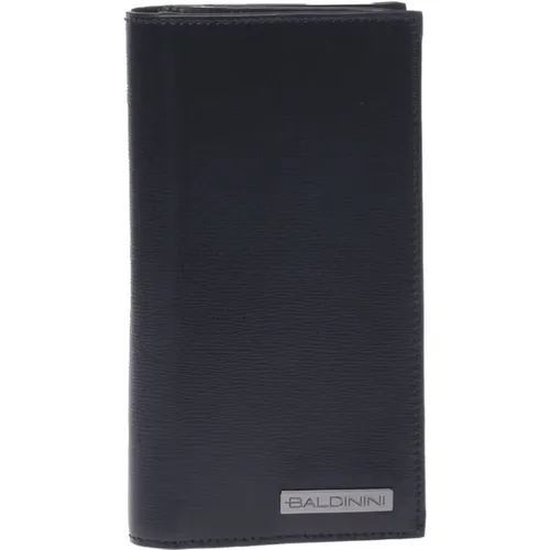 Document holder in palmellato leather , male, Sizes: ONE SIZE - Baldinini - Modalova