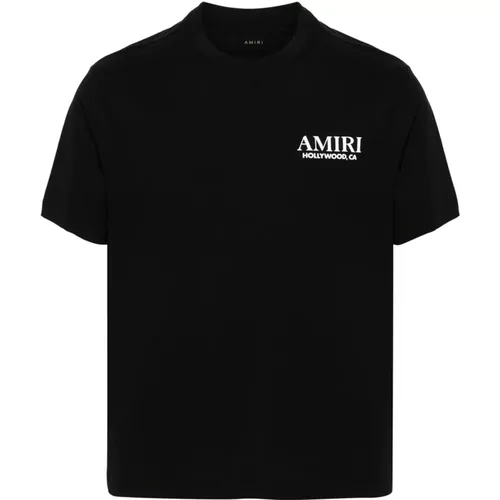 T-Shirts, male, , Size: L T-shirts and Polos with Logo - Amiri - Modalova