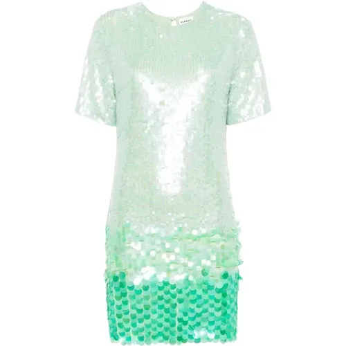 Mint Green Dress , female, Sizes: XS - P.a.r.o.s.h. - Modalova