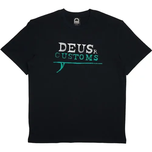 T-Shirts, male, , Size: XL Wave Box Fit Tee - Deus Ex Machina - Modalova