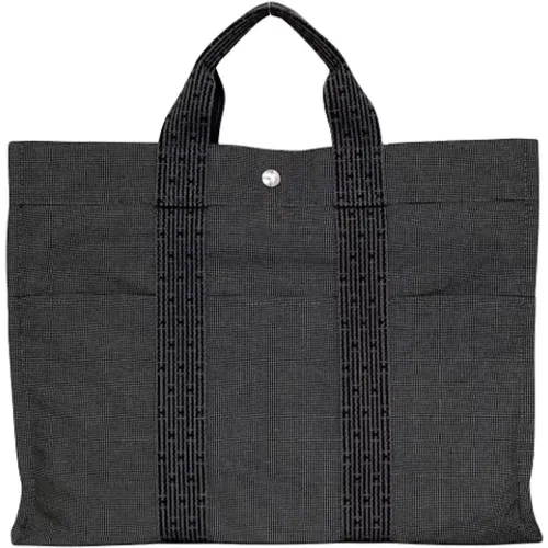 Pre-owned Tote Bags, female, , Size: ONE SIZE Pre-owned Canvas totes - Hermès Vintage - Modalova