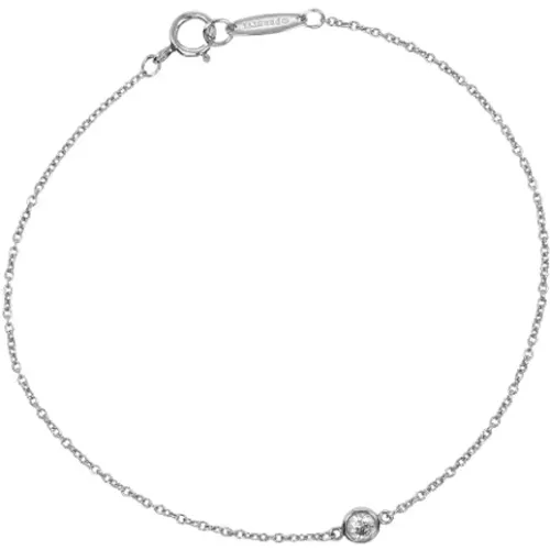 Pre-owned Jewellery, female, , Size: ONE SIZE Pre-owned Platinum bracelets - Tiffany & Co. Pre-owned - Modalova