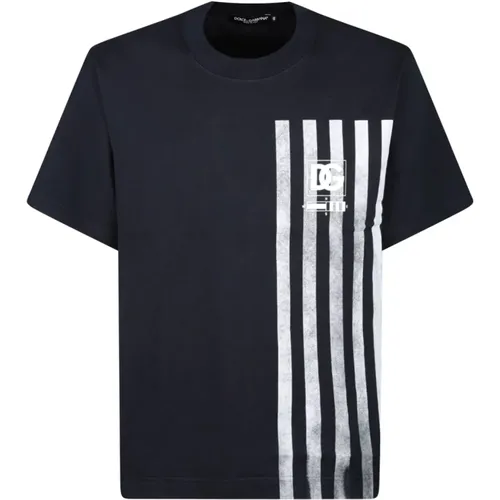 Designer T-Shirts und Polos , Herren, Größe: XL - Dolce & Gabbana - Modalova
