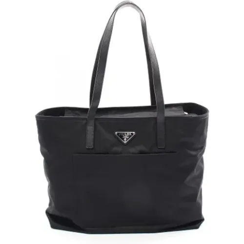 Pre-owned Tote Bags, female, , Size: ONE SIZE Pre-owned Leather prada-bags - Prada Vintage - Modalova