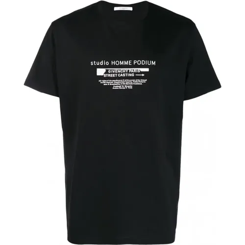 Herren Podium T-Shirt , Herren, Größe: XS - Givenchy - Modalova