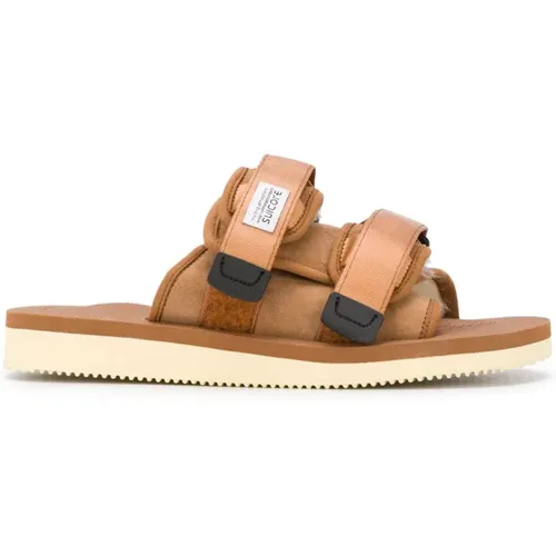 Leather Moto-M2AB Sandals , male, Sizes: 10 UK - Suicoke - Modalova