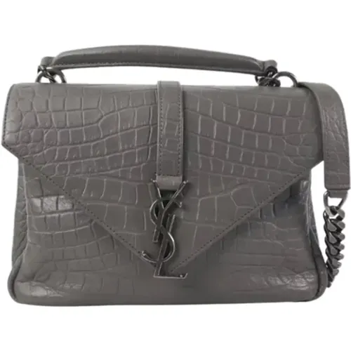 Pre-owned Leather crossbody-bags , female, Sizes: ONE SIZE - Yves Saint Laurent Vintage - Modalova