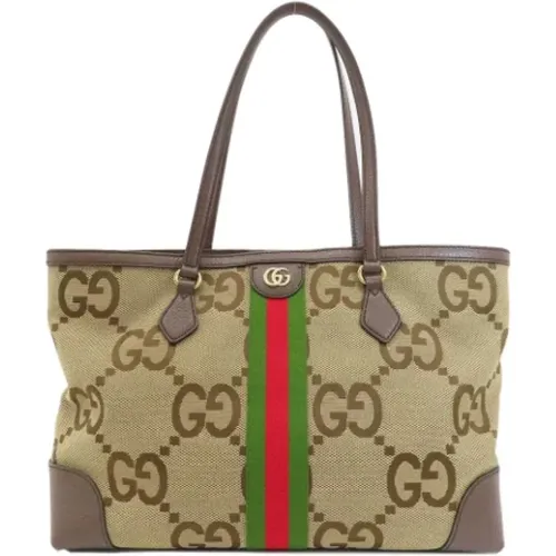 Pre-owned Canvas gucci-bags , female, Sizes: ONE SIZE - Gucci Vintage - Modalova