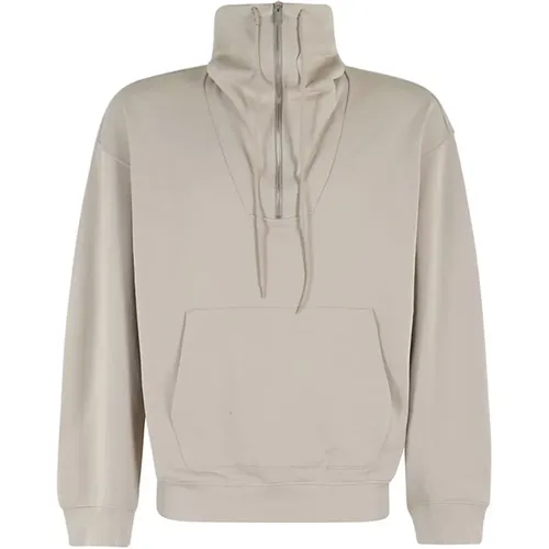 Stylischer Funnel Neck Pullover , Herren, Größe: L - Helmut Lang - Modalova