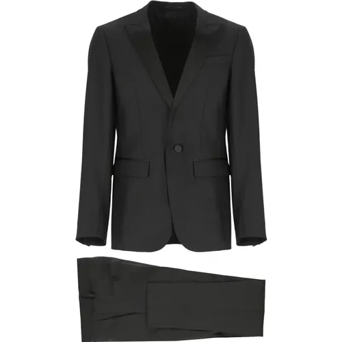 Single Breasted Suits, male, , Size: 2XL Suit - Dsquared2 - Modalova