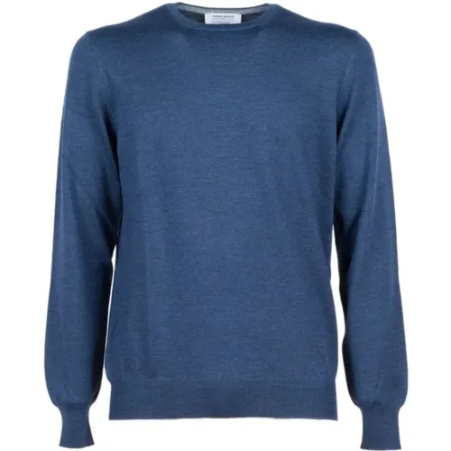 Sweatshirts , male, Sizes: 3XL, 4XL - Gran Sasso - Modalova