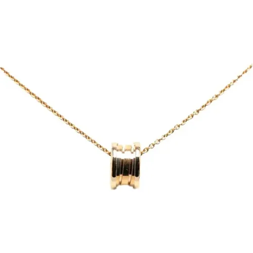 Pre-owned Jewellery, female, , Size: ONE SIZE Pre-owned Rose Gold necklaces - Bvlgari Vintage - Modalova