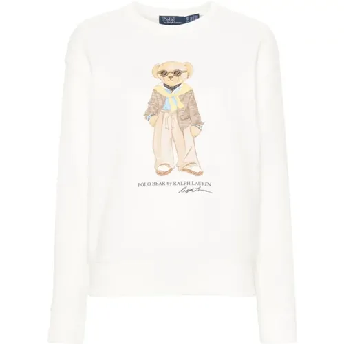 Sweaters with Polo Bear , female, Sizes: L - Polo Ralph Lauren - Modalova