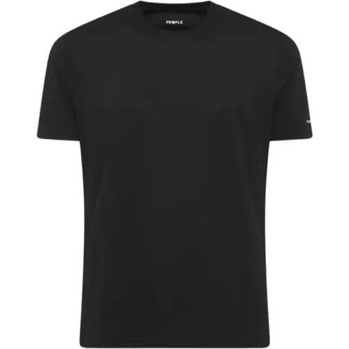 T-Shirt - Classic Style , male, Sizes: XL, L, S, M - People of Shibuya - Modalova
