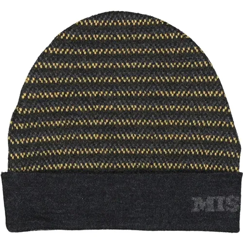 Beanies, male, , Size: ONE SIZE Wool Hat - Missoni - Modalova