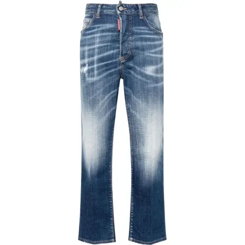 Cropped Jeans , Damen, Größe: 2XS - Dsquared2 - Modalova