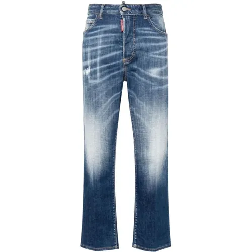Cropped Jeans , Damen, Größe: 4XS - Dsquared2 - Modalova