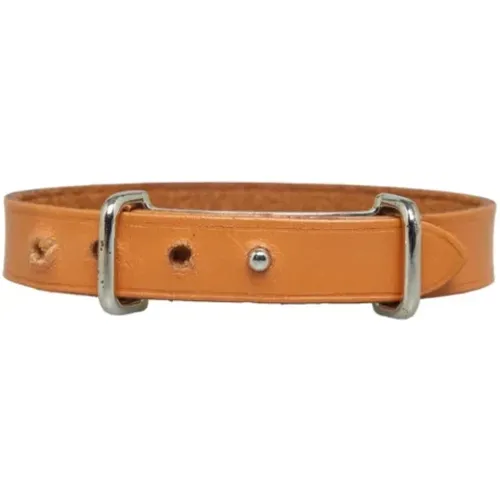 Pre-owned Jewellery, female, , Size: ONE SIZE Pre-owned Leather hermes-jewelry - Hermès Vintage - Modalova