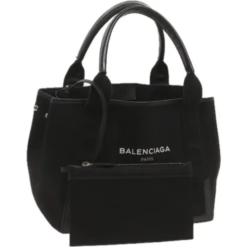 Pre-owned Canvas handbags , female, Sizes: ONE SIZE - Balenciaga Vintage - Modalova