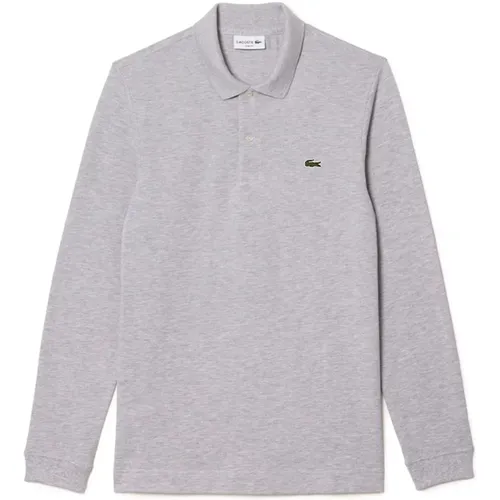 Chic Long Sleeve Polo Shirt , male, Sizes: S, L, 2XL, XL, M, XS - Lacoste - Modalova