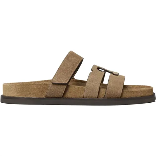 River Rock Sport Slide Sandalen - TORY BURCH - Modalova