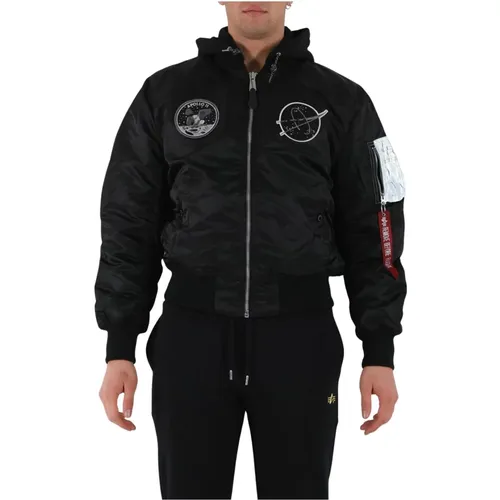 Nasa Ma-1 Bomber Jacket , male, Sizes: S, XL, 2XL, L - alpha industries - Modalova