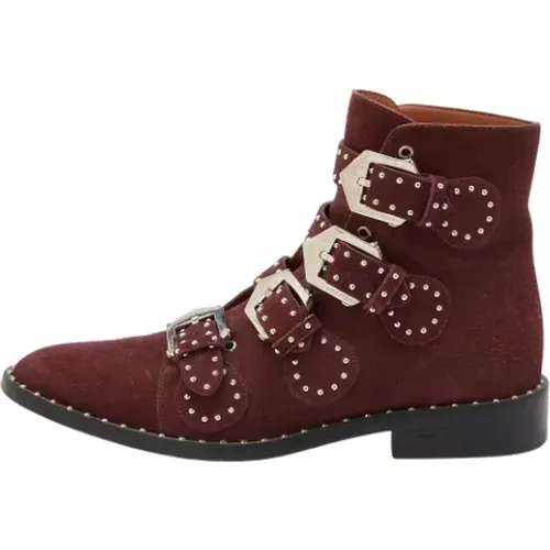 Pre-owned Wildleder boots , Damen, Größe: 38 1/2 EU - Givenchy Pre-owned - Modalova