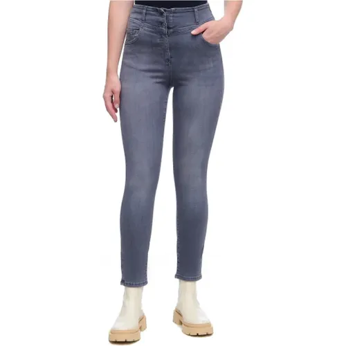 Cute Slim High Waist Mom Jeans , Damen, Größe: W25 - Liu Jo - Modalova