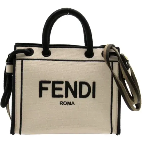 Pre-owned Handbags, female, , Size: ONE SIZE Pre-owned Canvas fendi-bags - Fendi Vintage - Modalova