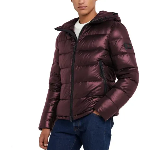 Down Jackets, male, , Size: XL HonovaR Plum - Peuterey - Modalova