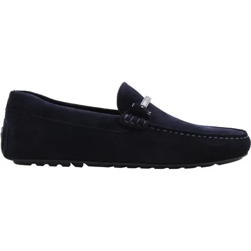 Sophisticated Mocassin Loafers for Men , male, Sizes: 10 UK - Hugo Boss - Modalova