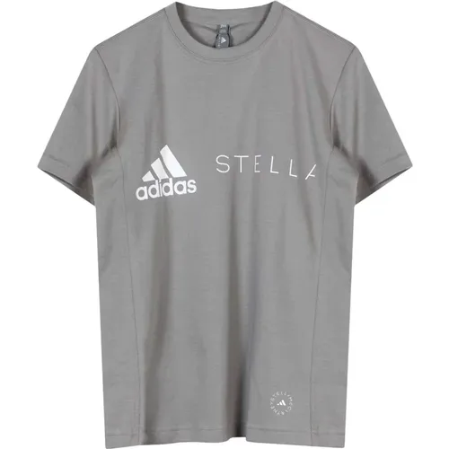 Logo T-Shirt , female, Sizes: XS - adidas by stella mccartney - Modalova
