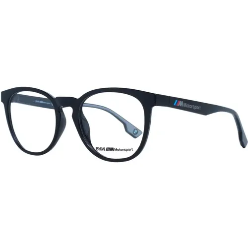 Glasses, male, , Size: ONE SIZE Round Plastic Optical Frames - BMW - Modalova